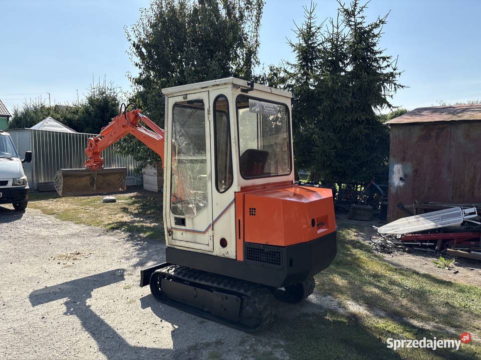 Minikoparka Pol Job 13 Tony 1 właść Rok produkcji 1990 lubelskie Chełm