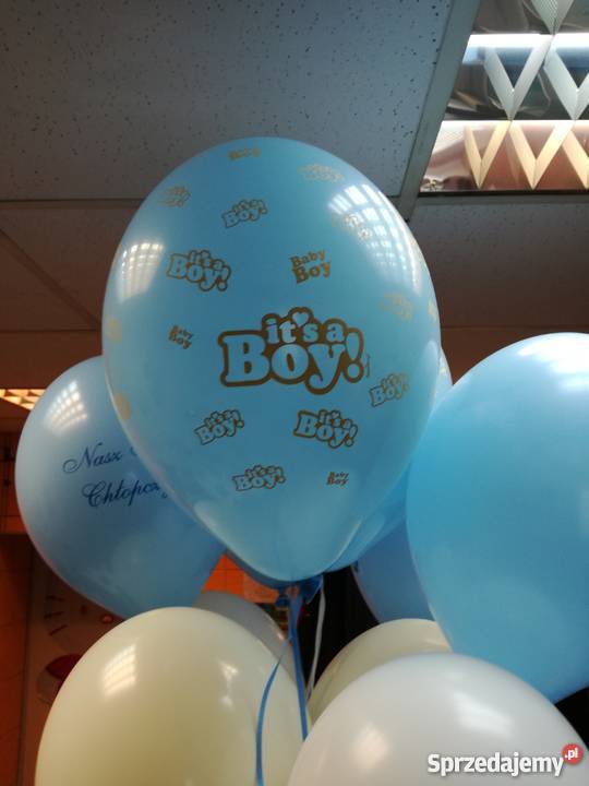 Balony pompowane helem gwarancja szczelności Luboń