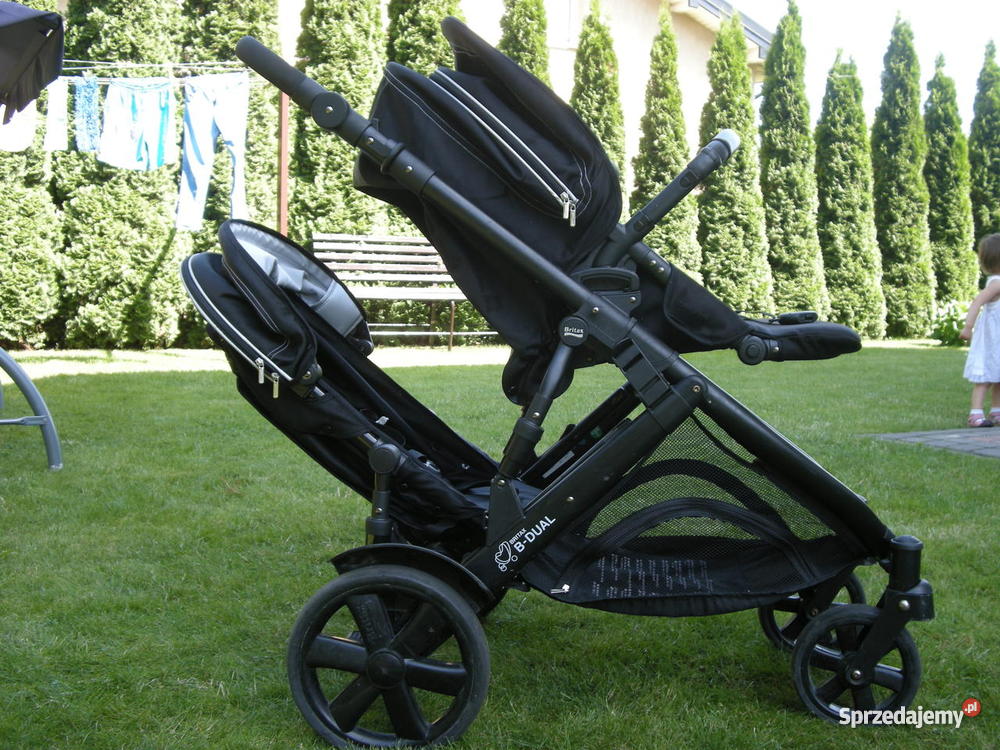 Wózek BRITAX Bdual bliźniaków dzieci roku Pruszków sprzedam