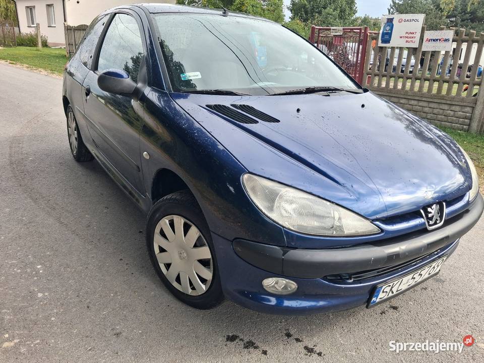 Peugeot 206 14 benzyna możliwa zamiana kupiony w Polsce łódzkie Sekursko