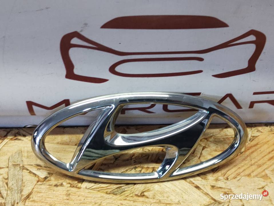 Znaczek Logo Emblemat Zderzak Przód Hyundai i10 wielkopolskie Pleszew