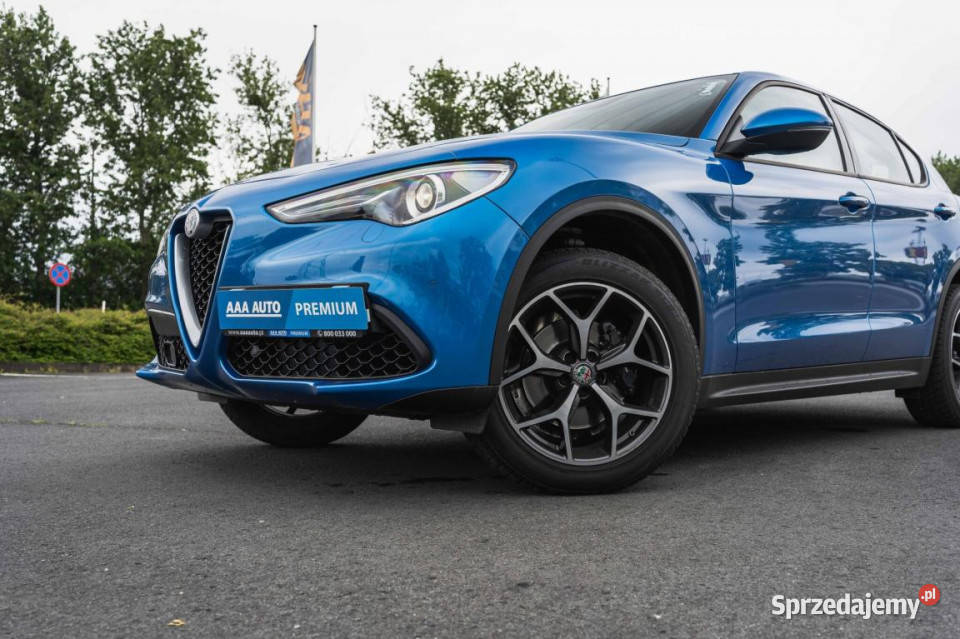 Alfa Romeo Stelvio 20 Turbo Q4 niebieski Zabrze