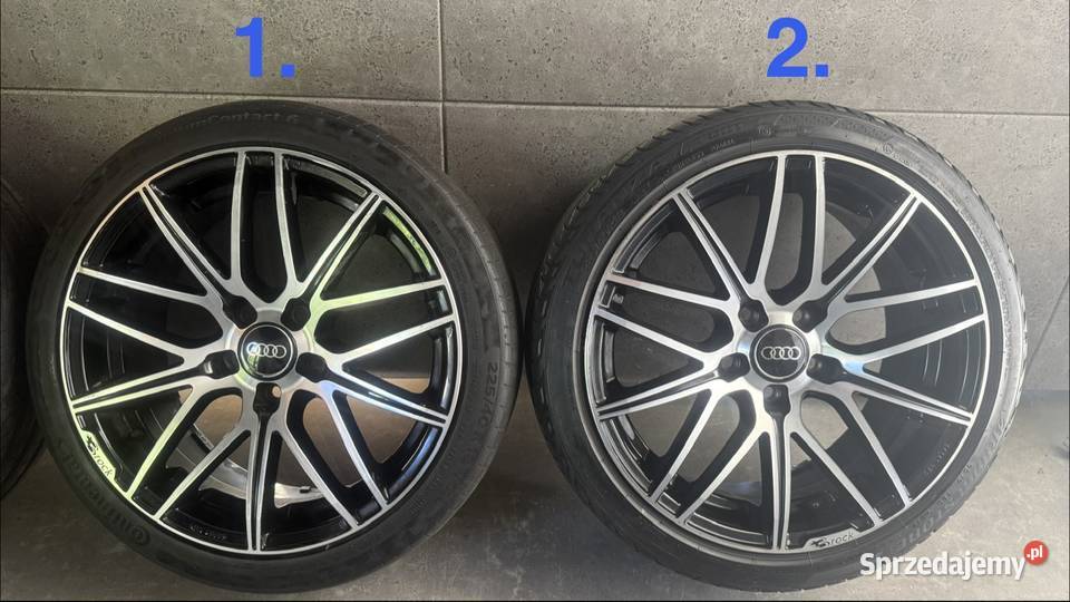 18 Audi A3 VW Golf7 Skoda Octavia 5x112 ET45 8J wielkopolskie Lubasz