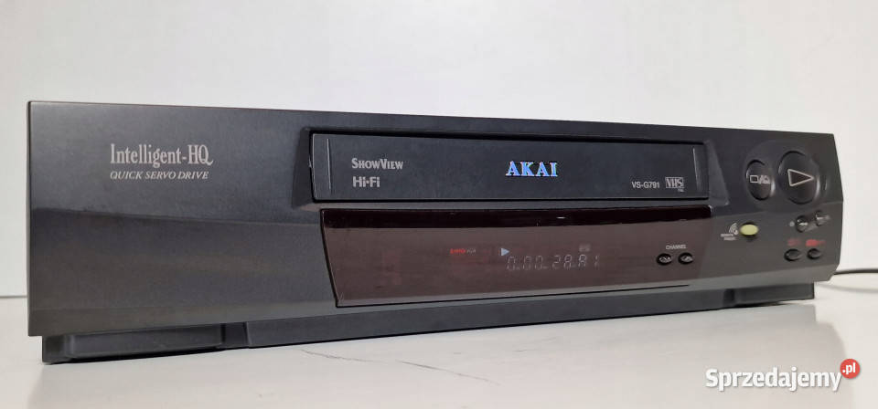 Video magnetowid AKAI Video VS G 791 VSG791 Magnetowidy Magnetowidy wielkopolskie Międzychód