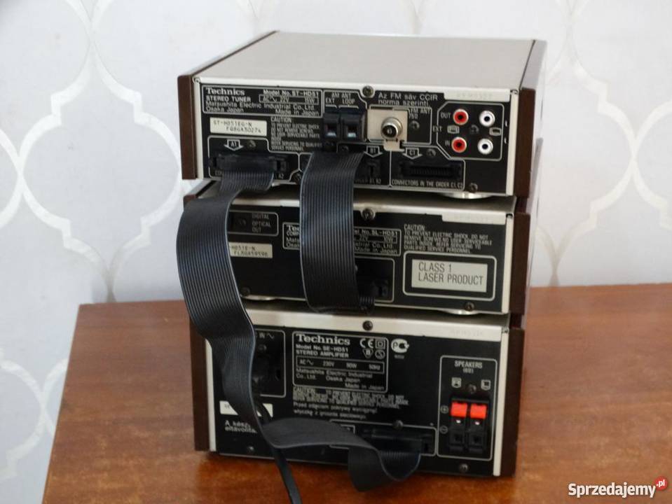 Wieża Technics z serii SEHD51 śliczna i