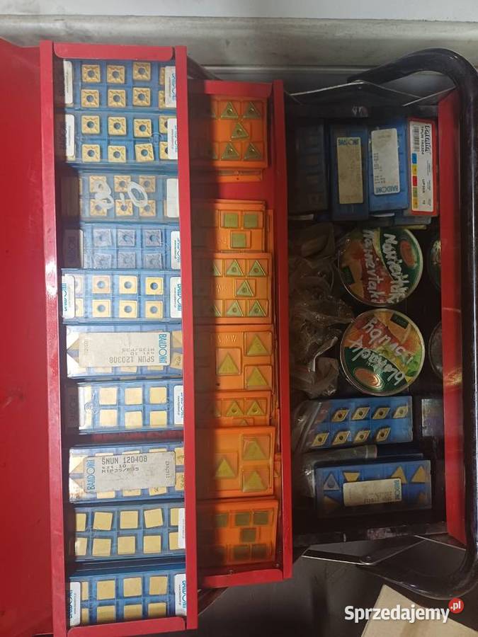 Płytki wieloostrzoweróżne rodzaje noweoryginał Michałowice sprzedam