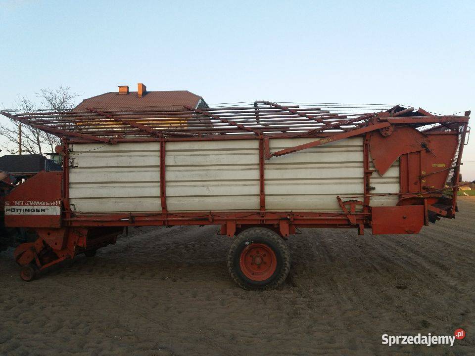 Przyczepa samozbierająca Pottinger Erntewagen II nieuszkodzony Rolnictwo Grodziec sprzedam