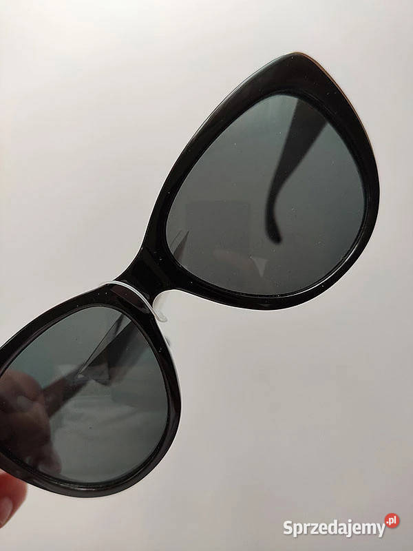 Okulary przeciwsłoneczne czarne Olsztyn