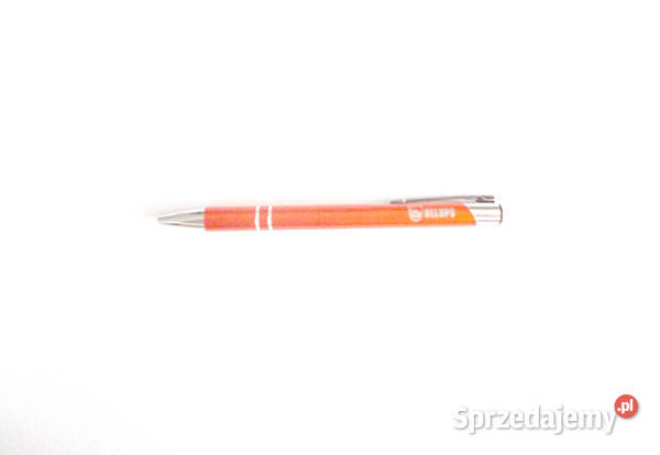 pomarańczowy długopis metalowy długopis sprzedam