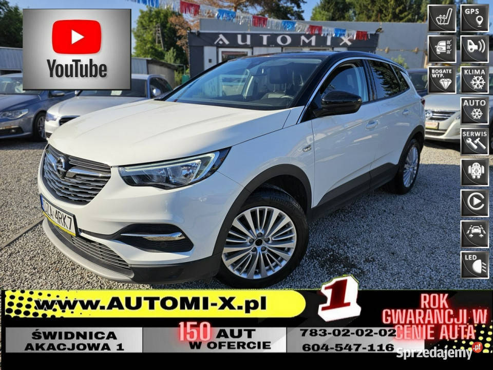Opel Grandland X 12 B 130 AutomatMożliwa centralny zamek Świdnica