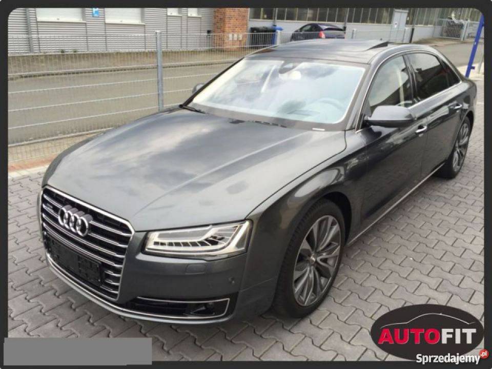 Do sprzedania Audi A8 szary nieuszkodzony Samochody osobowe Gdynia