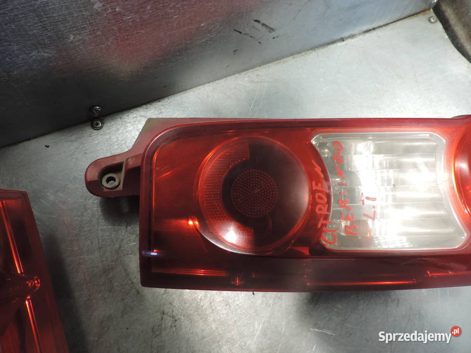 BERLINGO 2 PARTNER 3 III LAMPA LEWA TYŁ TYLNA małopolskie sprzedam
