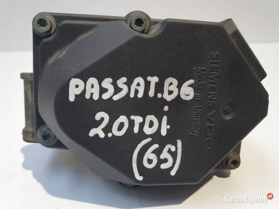 PRZEPUSTNICA VW Passat B6 20 TDI 03G128063A Chełm sprzedam