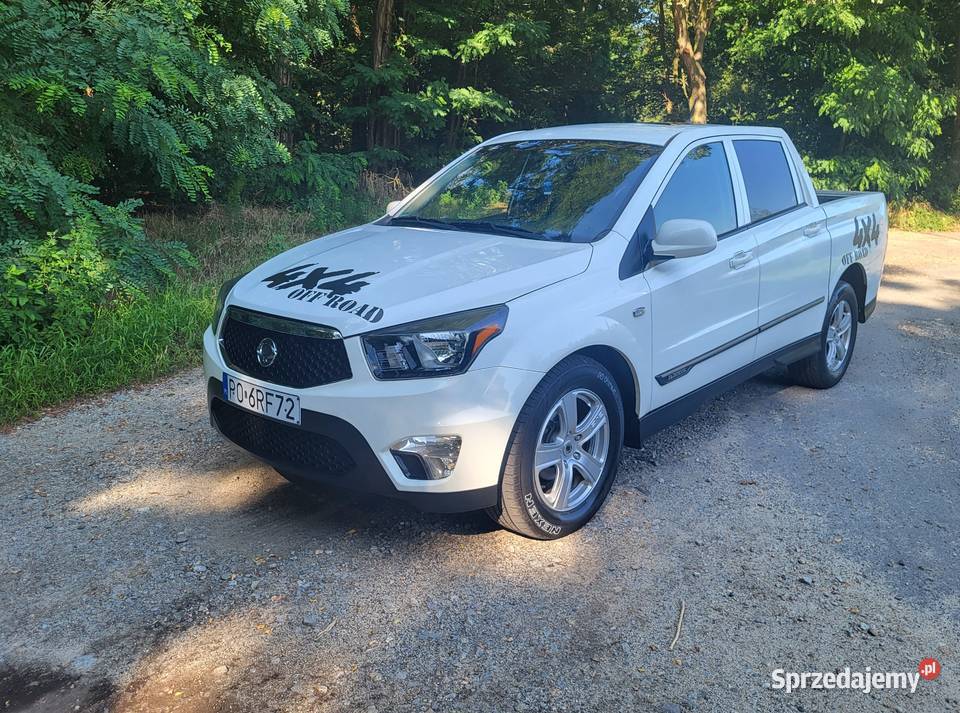 Piękny pick up ssangyong action sport 2000cm3