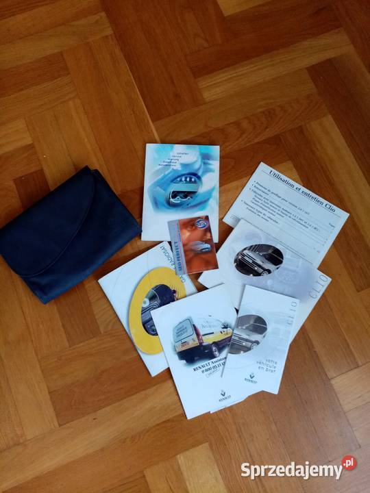 Książka serwisowa Renault Clio Wieliczka