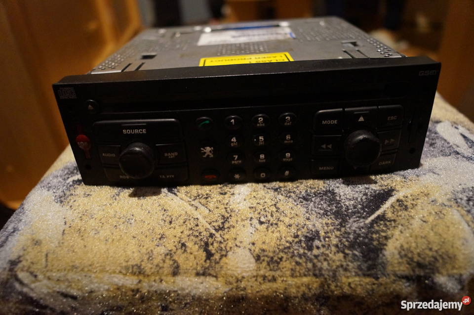 Oryginalne radio fabryczne peugeot 307 Rzeszów