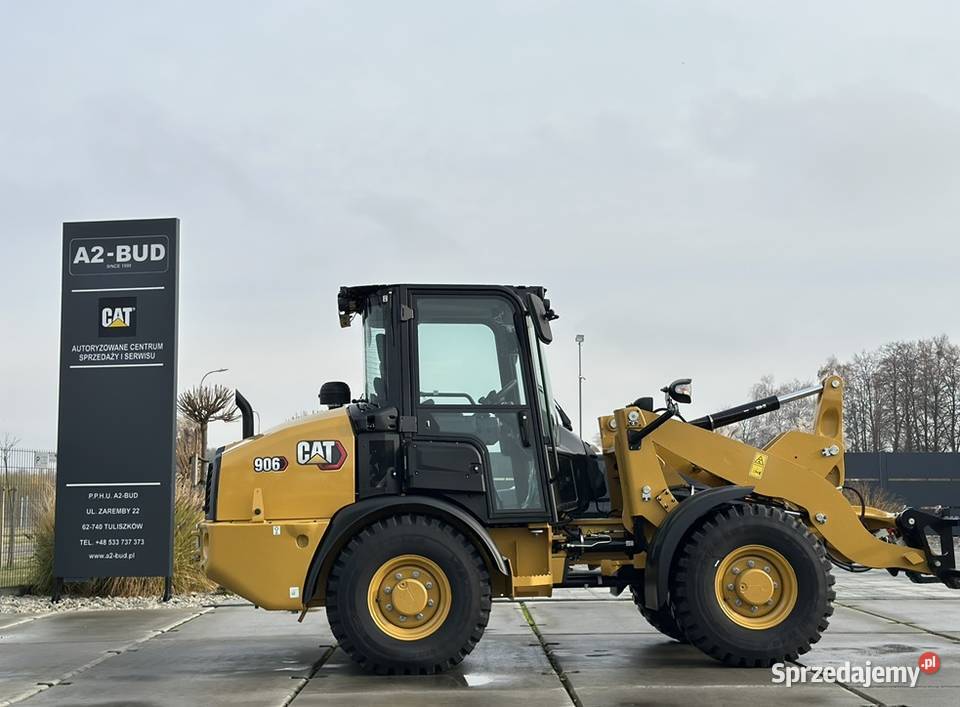 ŁADOWARKA KOŁOWA CATERPILLAR 906 Tuliszków