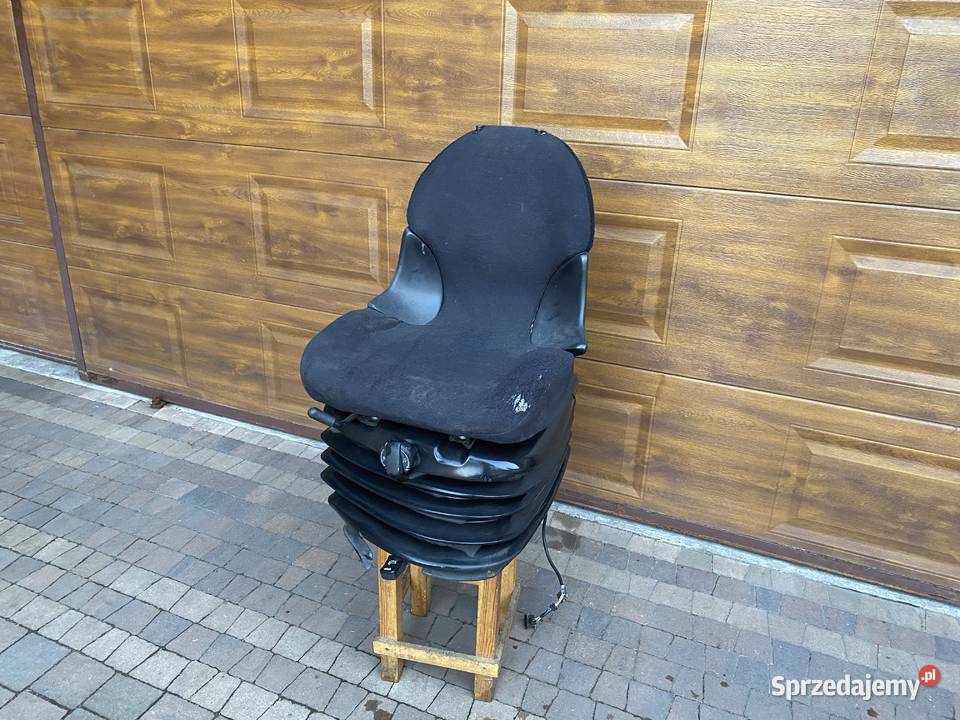 Fotel do traktora koparko ładowarki wysoki wielkopolskie Brzeziny