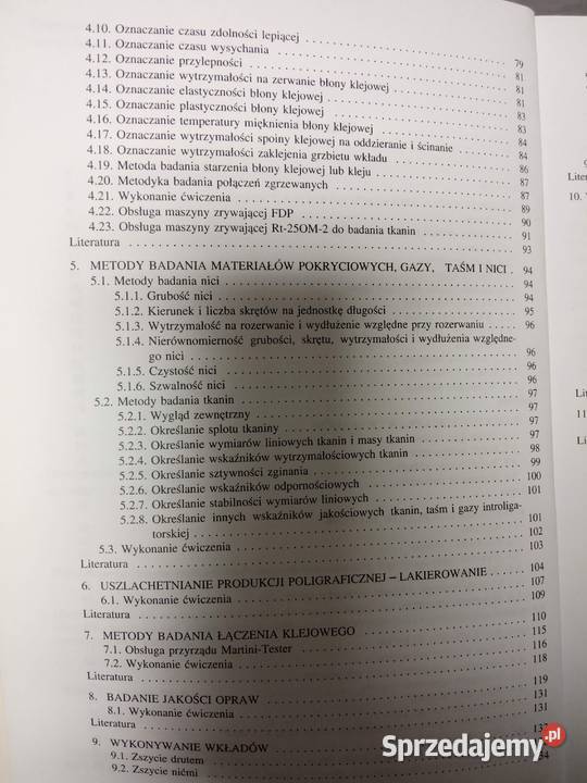 Ćwiczenia laboratoryjne z technologii książki Antykwariat Warszawa
