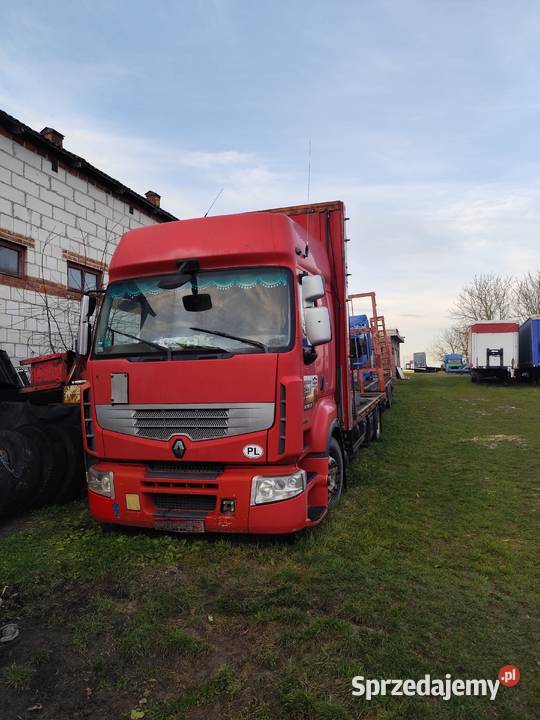 Renault Premium 450 2007r przyczepa Samro tandem manualna Tomaszów Lubelski