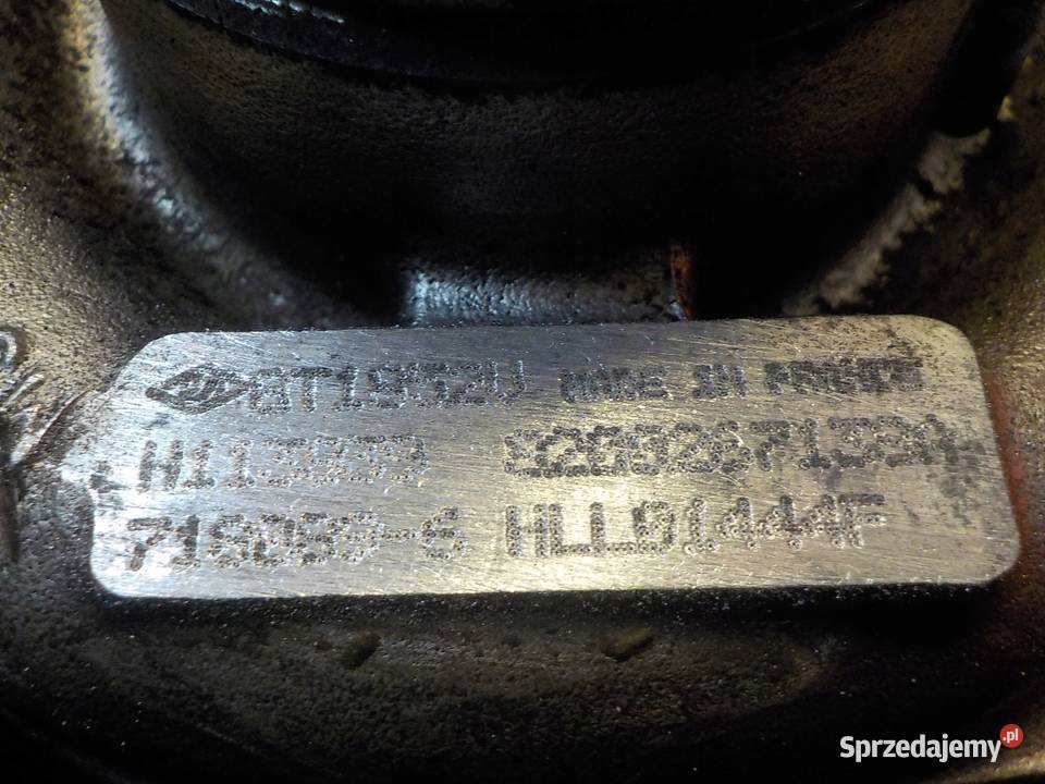 ESPACE IV LAGUNA 22 DCI 05r turbina 8200267138 osobowe Silniki i osprzęt sprzedam