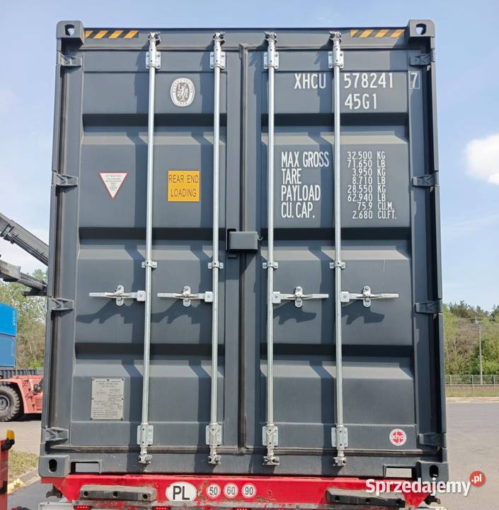 12m 40HC Kontener morski double door Nowy sprzedam