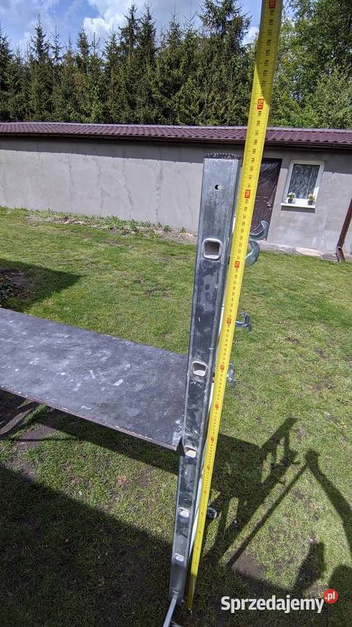 Rusztowaniepodest roboczyaluminiowy 2x6 stopni
