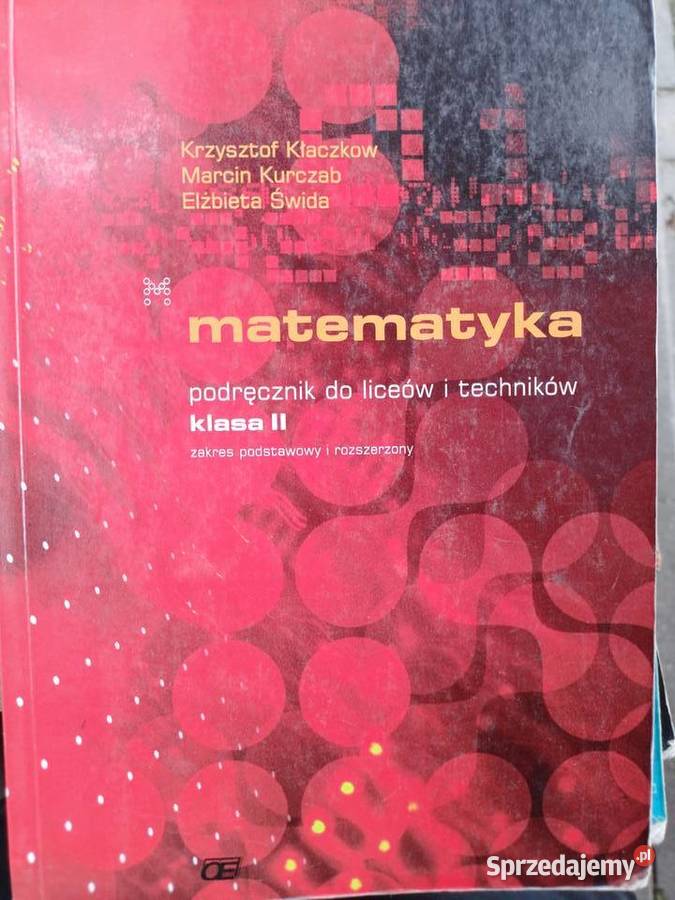 Matematyka egzemplarz kolekcjonerski książki Podręczniki Warszawa