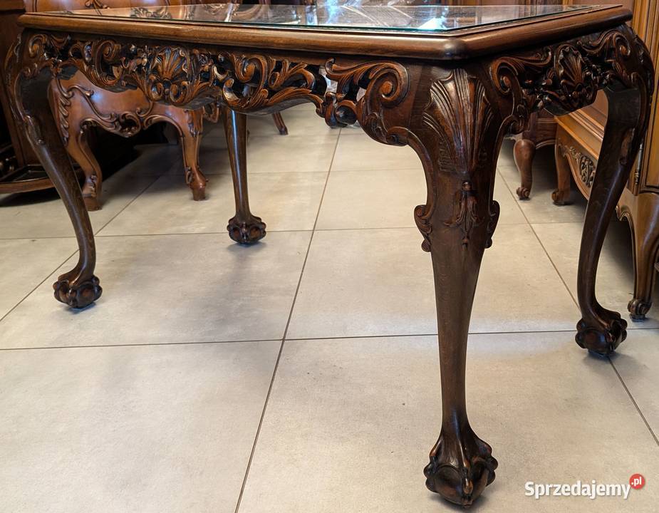 Wspaniały dębowy stolik na łapach sklep Dąbrowa Dąbrowa Górnicza