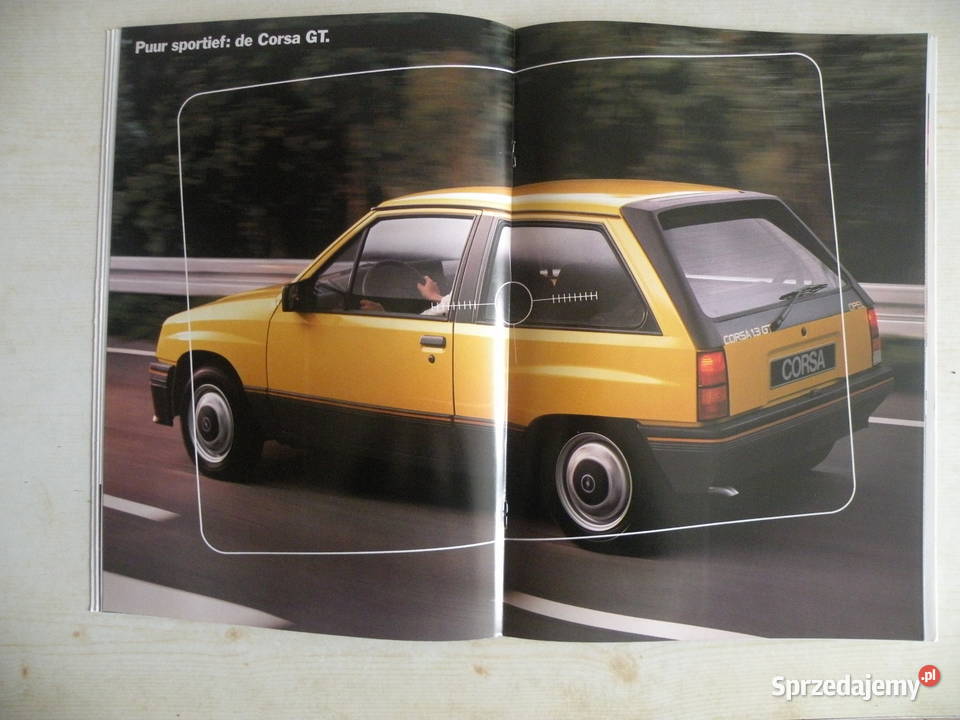 OPEL CORSA FOLDER PROSPEKT KATALOG Andrychów sprzedam