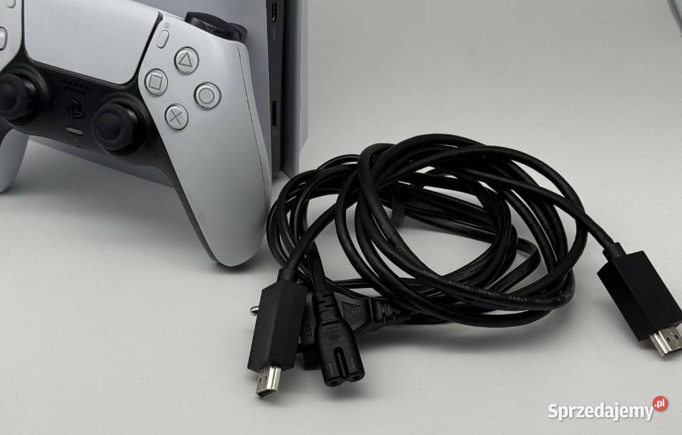 Playstation 5 1tb 1 pad okablowanje pudełko