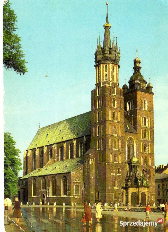 KRAKÓW GOTYCKI KOŚCIÓŁ MARIACKI