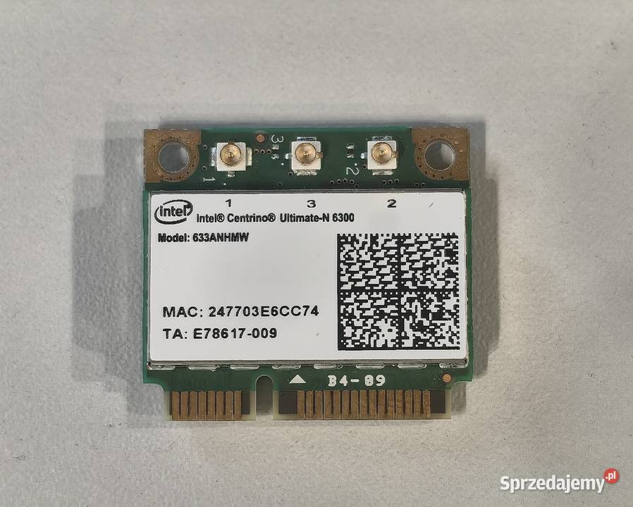 Karta sieciowa Intel 633ANHMW 24 GHz Samsung
