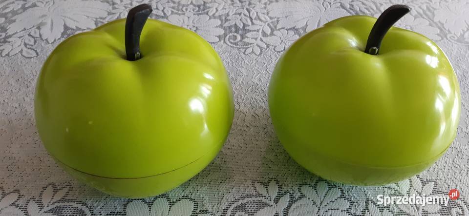 Plastikowe jabłko pojemnik na lód schowek z Pruszków sprzedam