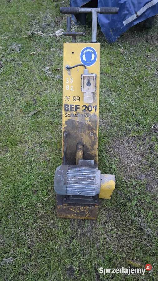 Frezarka do betonu jastrychu posadzek SCHWAMBORH Parczew