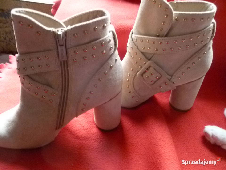 Botki jasne beżowe Kraków