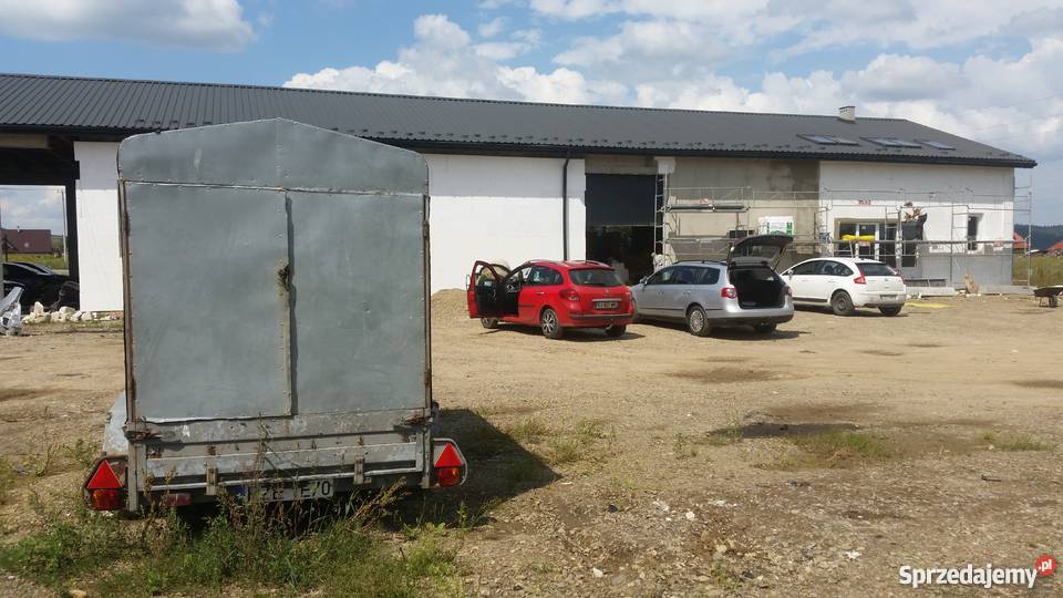 Przyczepka samochodowa dwuosiowa Niewiadów 1000kg Dynów