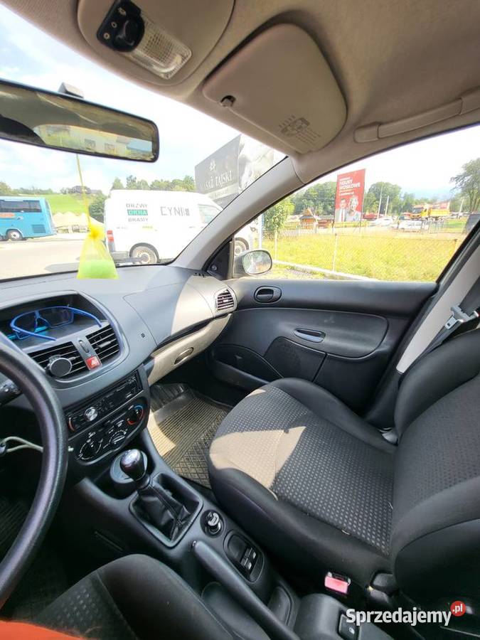 Peugeot 206 2010 Przebieg 134 Poronin