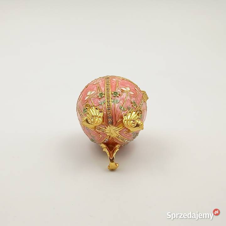 Jajko jajo faberge pojemniki szkatułka