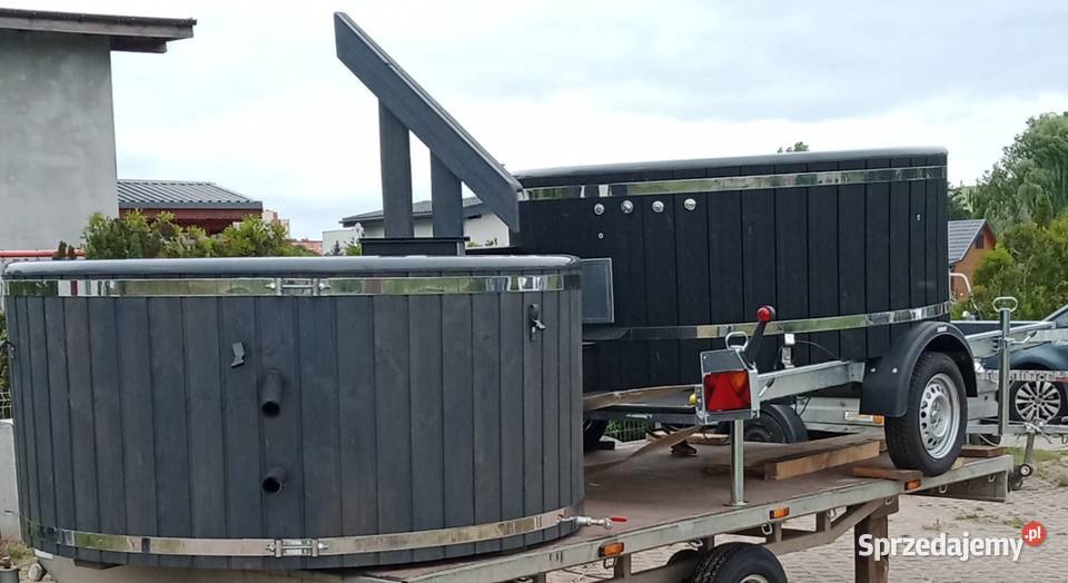 Balia Bania Sauna jacuzzi Spa ogrodowe piec na Gdańsk