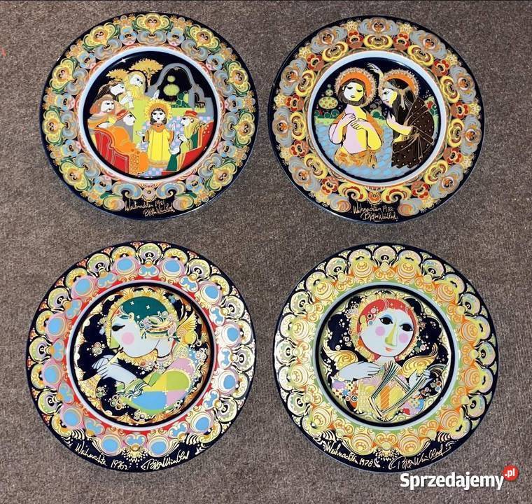 Patera Projekt Bjorn Wiinblad Rosenthal Boże Porcelana i szkło pomorskie Gdańsk