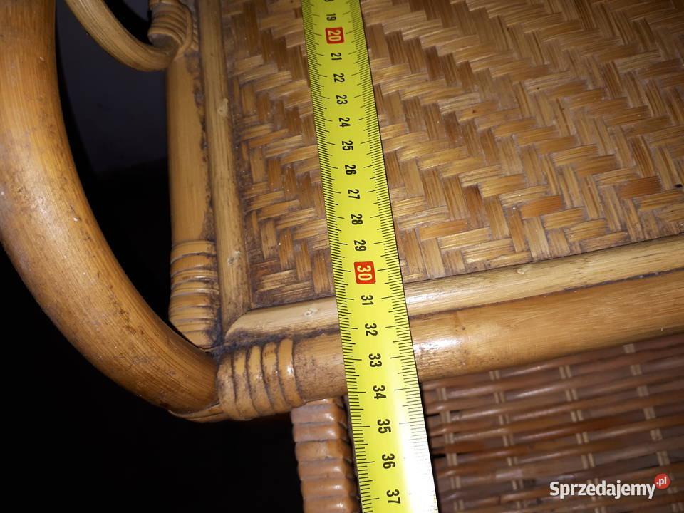 Regał szafka etażerka rattan bambus Toruń sprzedam
