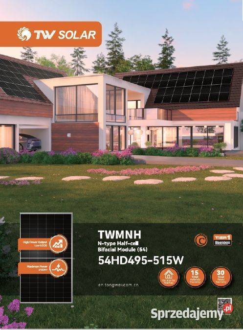 Moduł fotowoltaiczny TW Solar 505W HalfCut N