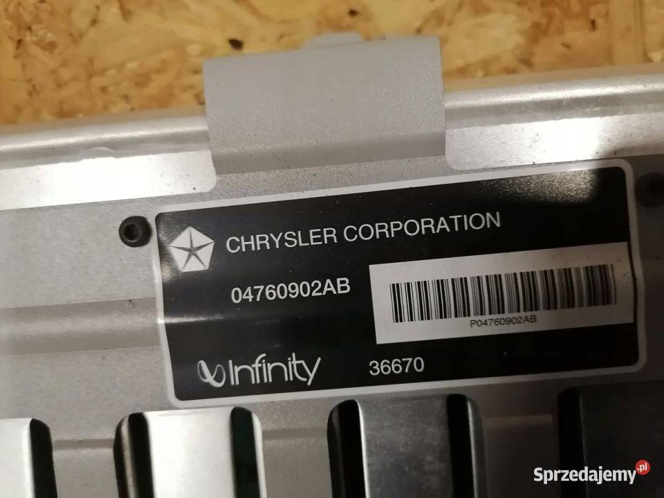 Wzmacniacz Infinity Chrysler 300M 04760902AB Pleszew