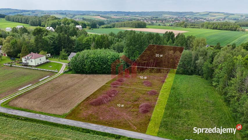 Grunt 980m2 Będzienica utwardzona sprzedam