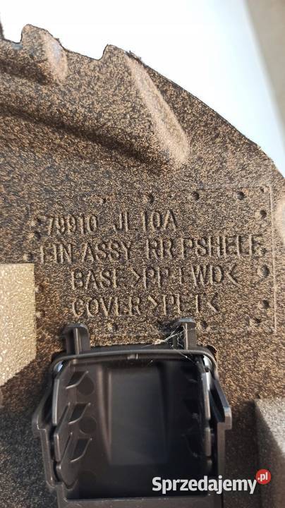 PÓŁKA OSŁONA GŁOŚNIKA TYŁ INFINITI G37 osobowe