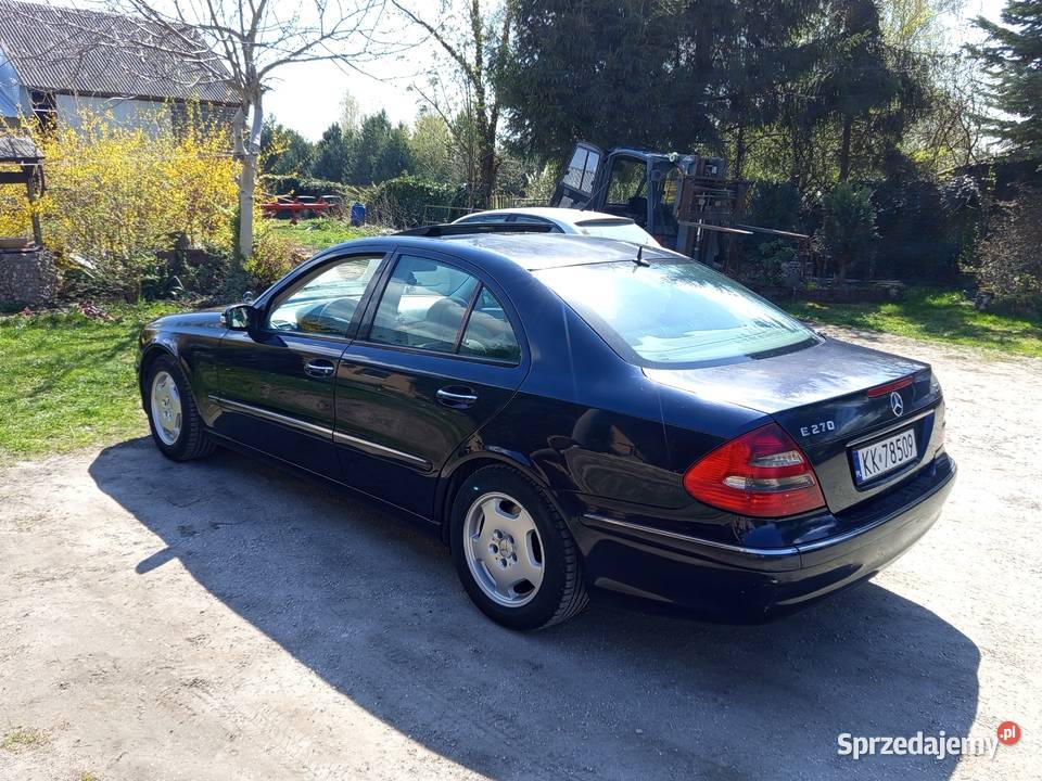 MercedesW211 E Klasa 27 CDI 182000 Klima automatyczna Jędrzejów