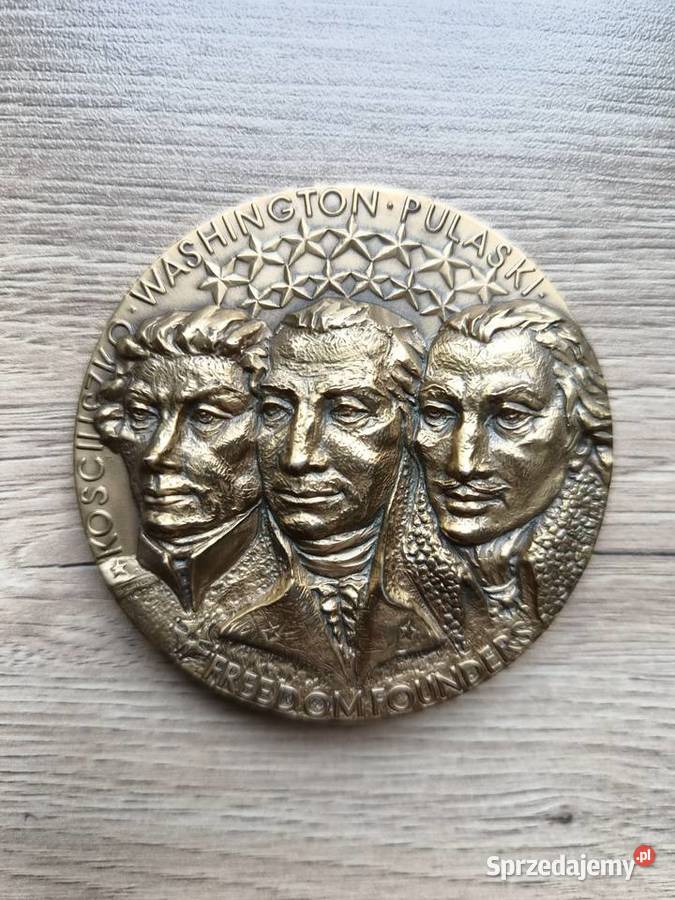 Medal 200 Rocznica Rewolucji w USA Rzadki medal Pozostałe Annopol