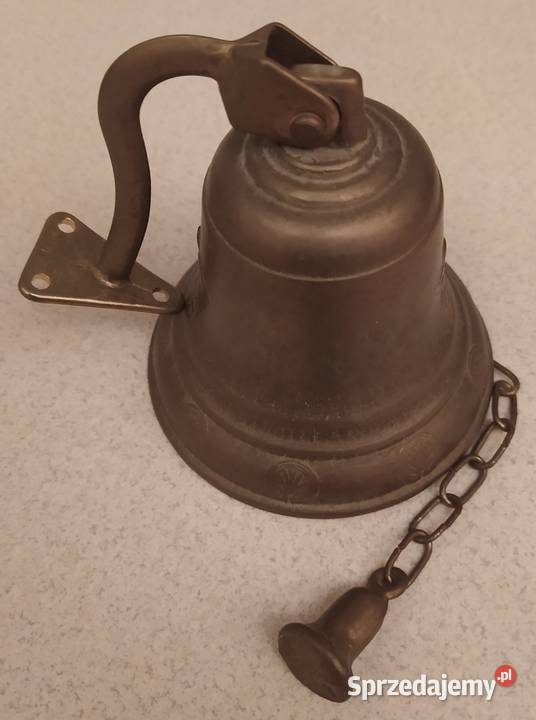 Dzwonek z mosiądzu Antyki Gdańsk