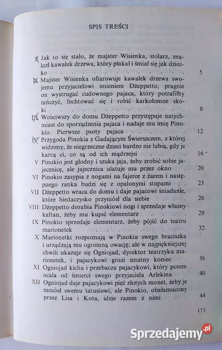 PINOKIO Carlo Collodi literatura piękna - proza zagraniczna podlaskie